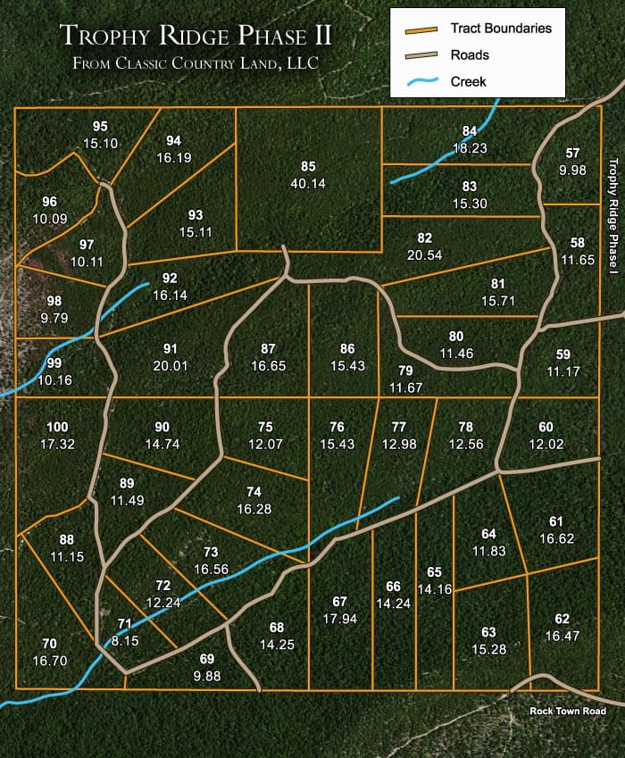 Property plat map