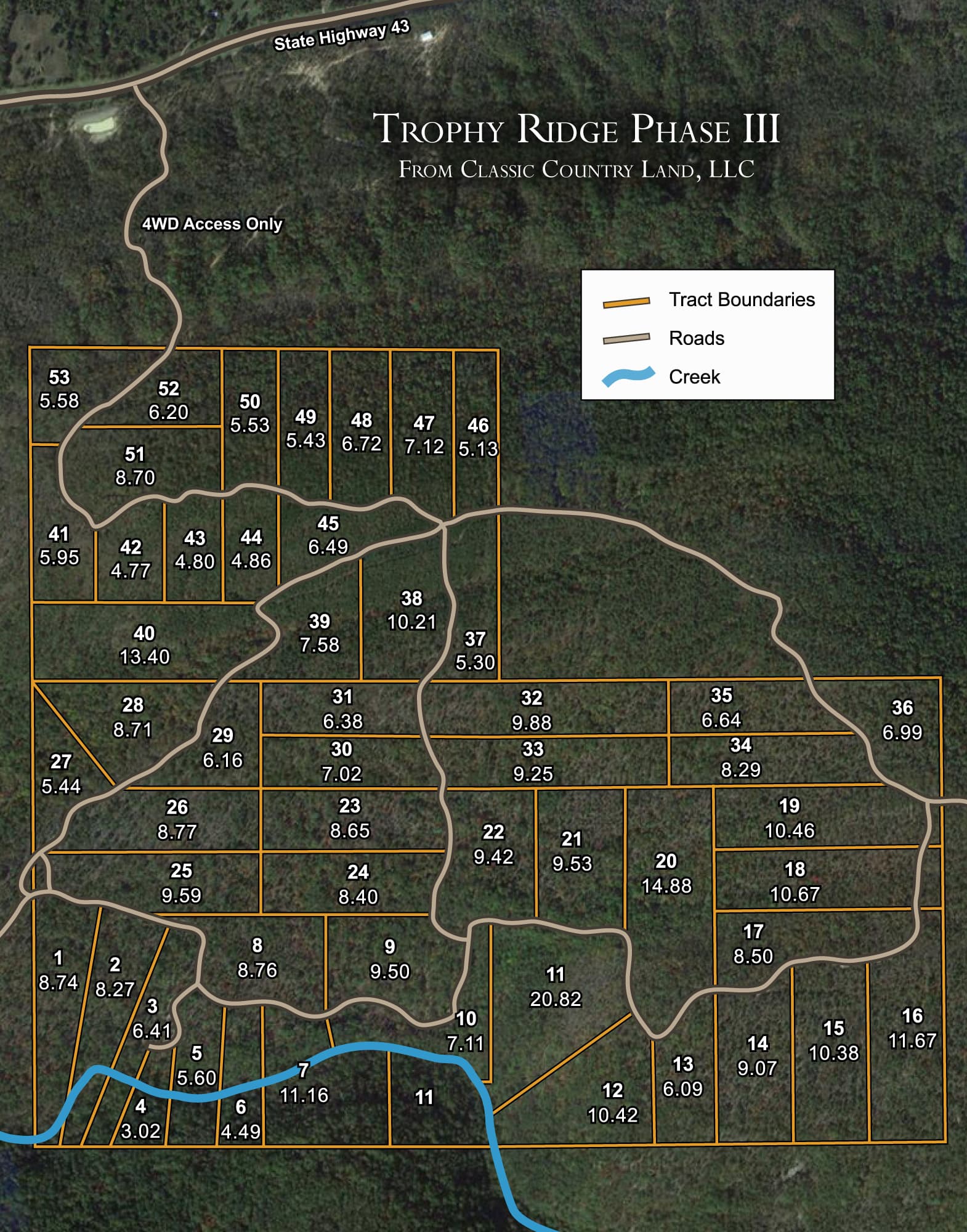Property plat map